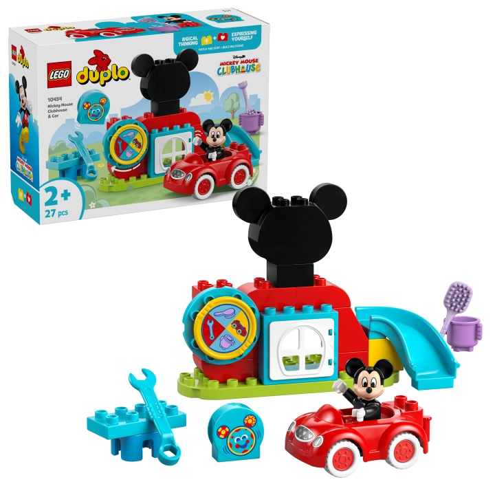 LEGO DUPLO Disney TM - Mickey Mouse Clubhouse & Car (10454) in the group TOYS, KIDS & BABY PRODUCTS / Toys / Building toys / Lego at TP E-commerce Nordic AB (D19038)