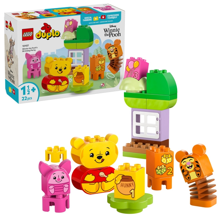 LEGO DUPLO Disney TM - Winnie the Pooh\'s Birthday Party (10457) in the group TOYS, KIDS & BABY PRODUCTS / Toys / Building toys / Lego at TP E-commerce Nordic AB (D19039)