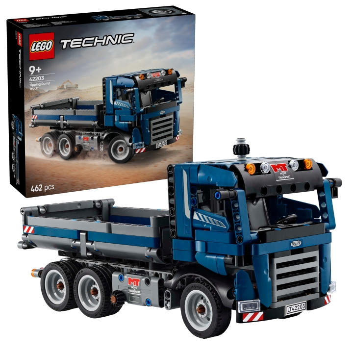 LEGO Technic - Tipping Dump Truck (42203) in the group TOYS, KIDS & BABY PRODUCTS / Toys / Building toys / Lego at TP E-commerce Nordic AB (D19040)