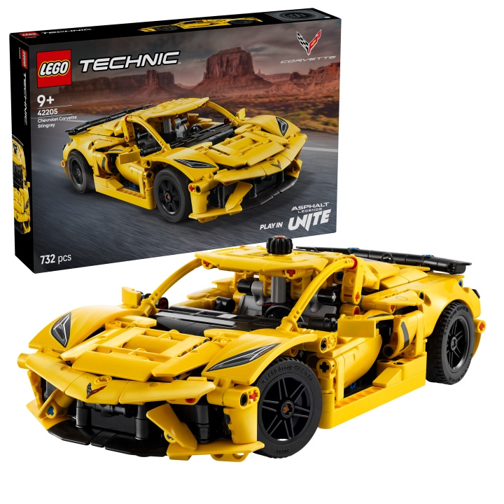 LEGO Technic - Chevrolet Corvette Stingray (42205) in the group TOYS, KIDS & BABY PRODUCTS / Toys / Building toys / Lego at TP E-commerce Nordic AB (D19042)