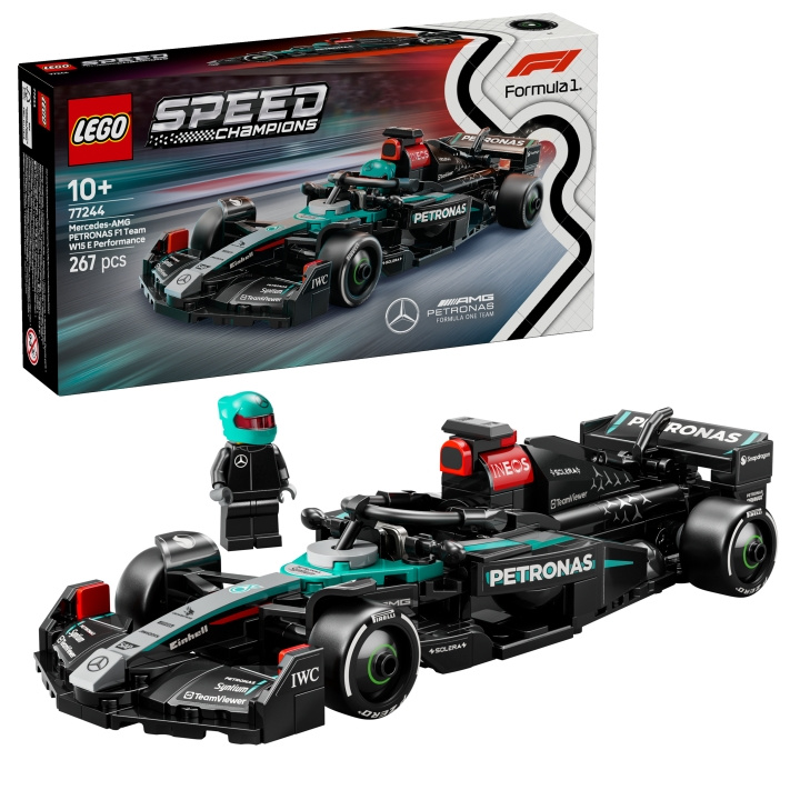LEGO Speed Champions - Mercedes-AMG F1 W15 Race Car (77244) in the group TOYS, KIDS & BABY PRODUCTS / Toys / Building toys / Lego at TP E-commerce Nordic AB (D19045)