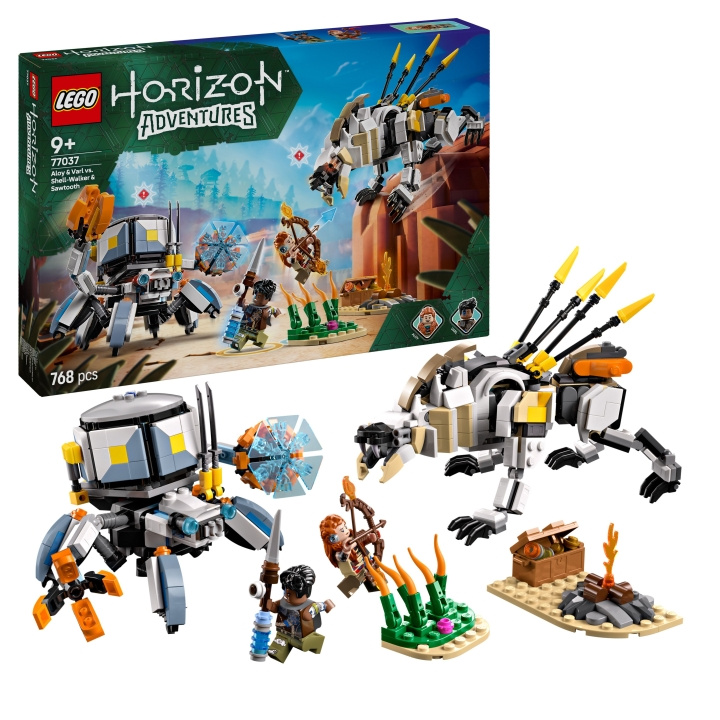 LEGO Horizon - Aloy & Varl vs. Shell-Walker & Sawtooth (77037) in the group TOYS, KIDS & BABY PRODUCTS / Toys / Building toys / Lego at TP E-commerce Nordic AB (D19046)