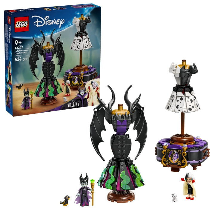 LEGO Disney Classic - Maleficent\'s and Cruella De Vil\'s Dresses (43262) in the group TOYS, KIDS & BABY PRODUCTS / Toys / Building toys / Lego at TP E-commerce Nordic AB (D19047)