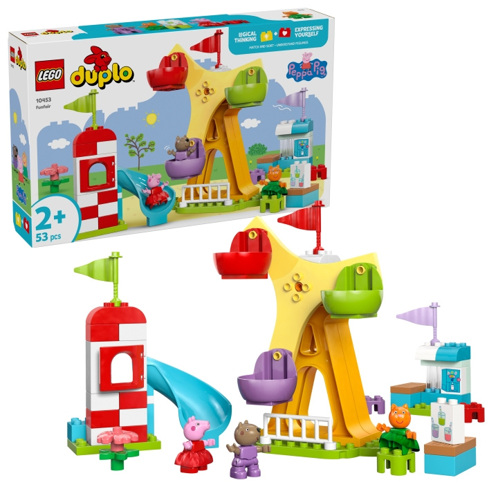 LEGO DUPLO Peppa Pig - Funfair (10453) in the group TOYS, KIDS & BABY PRODUCTS / Toys / Building toys / Lego at TP E-commerce Nordic AB (D19052)