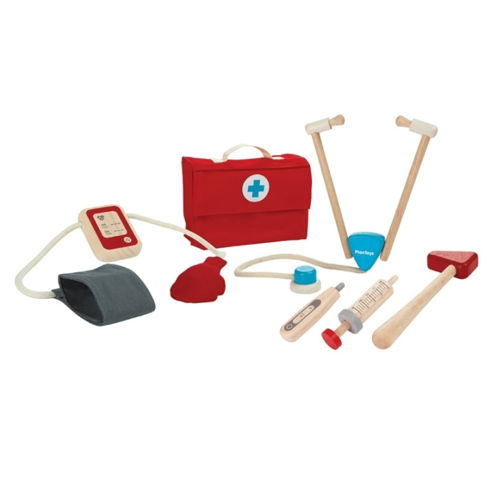 PlanToys Doctor Set (3451) in the group TOYS, KIDS & BABY PRODUCTS / Toys / Play set at TP E-commerce Nordic AB (D19056)