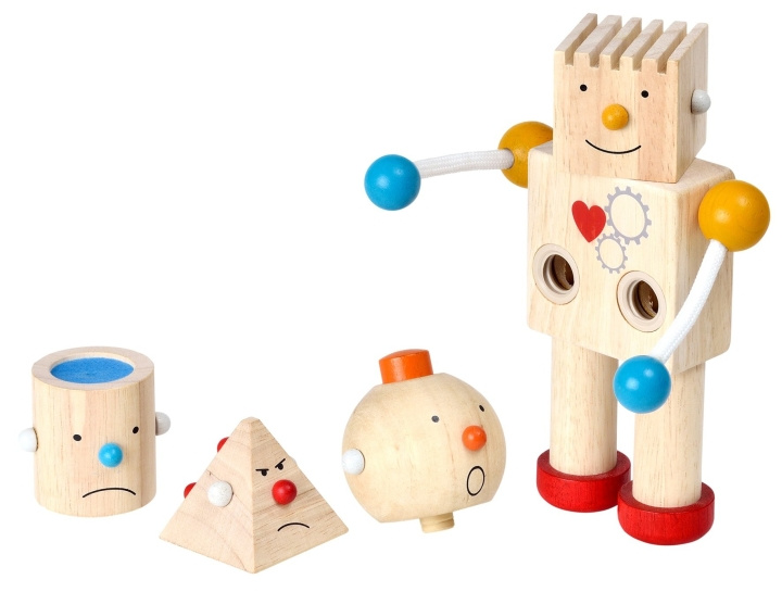PlanToys Build a Robot - (PT-5183) in the group TOYS, KIDS & BABY PRODUCTS / Toys / Play set at TP E-commerce Nordic AB (D19070)