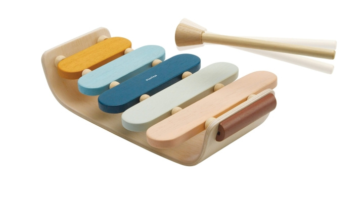 PlanToys Oval Xylophone (PT-6441) in the group TOYS, KIDS & BABY PRODUCTS / Music, Song & Images / Music instrument at TP E-commerce Nordic AB (D19072)