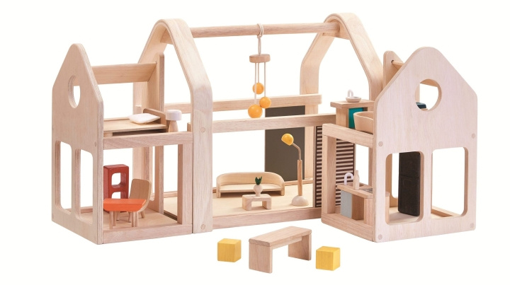 PlanToys To go dollhouse - (PT-7611) in the group TOYS, KIDS & BABY PRODUCTS / Toys / Play set at TP E-commerce Nordic AB (D19074)