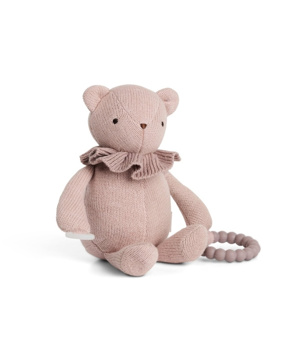 Smallstuff Little activity bear, for dummy and teether, soft rose (40006-37) in the group TOYS, KIDS & BABY PRODUCTS / Baby toys / stuffed animals at TP E-commerce Nordic AB (D19091)
