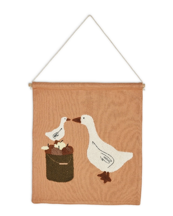 Smallstuff Wall deco, farmliving geese - Natural - 37x33 cm (40023-11) in the group HOME, HOUSEHOLD & GARDEN / Interior / Picture frames at TP E-commerce Nordic AB (D19094)