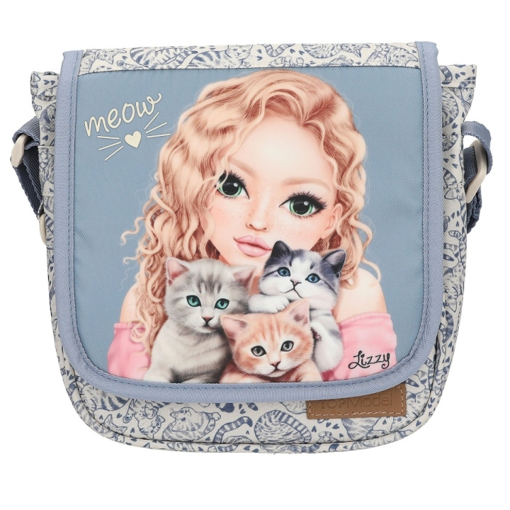 TOPModel TOPModel Shoulder Bag CAT LOVE - Light Blue and Cream - Small (413273) in the group TOYS, KIDS & BABY PRODUCTS / Travel / Bags for kids / Backpacks at TP E-commerce Nordic AB (D19105)