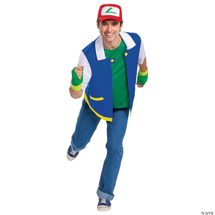 Disguise Pokémon Adults Classic Costume - Master Ash Ketchum (120069SM-20L) in the group TOYS, KIDS & BABY PRODUCTS / Toys / Masquerade costumes at TP E-commerce Nordic AB (D19118)