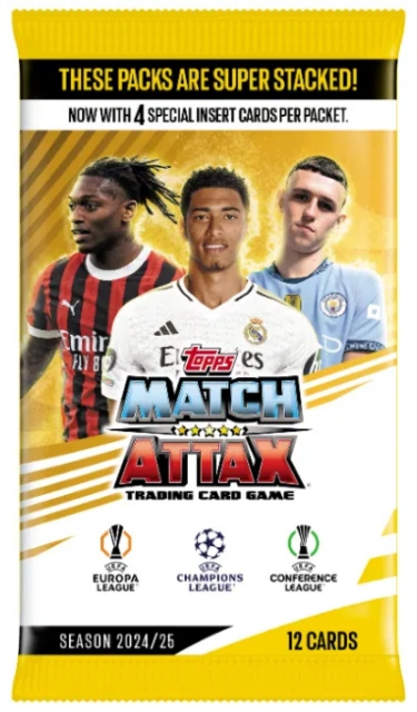 Topps (Bundle) Topps - MATCH ATTAX CHAMPIONS LEAGUE CARDS CDU (UCLMA24-01) in the group TOYS, KIDS & BABY PRODUCTS / Games / Card games at TP E-commerce Nordic AB (D19120)
