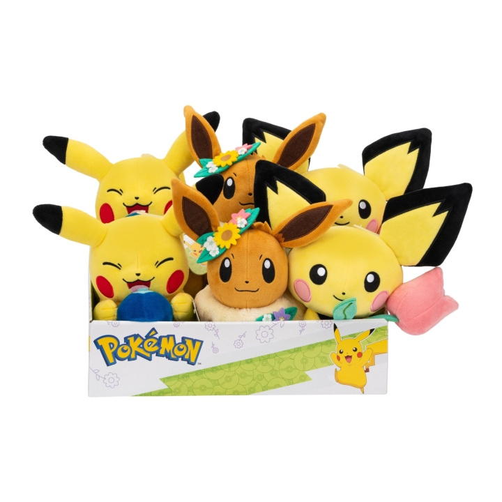 Pokémon Plush 20 cm Spring Ass CDU - (PKW2842-4) in the group TOYS, KIDS & BABY PRODUCTS / Baby toys / stuffed animals at TP E-commerce Nordic AB (D19134)