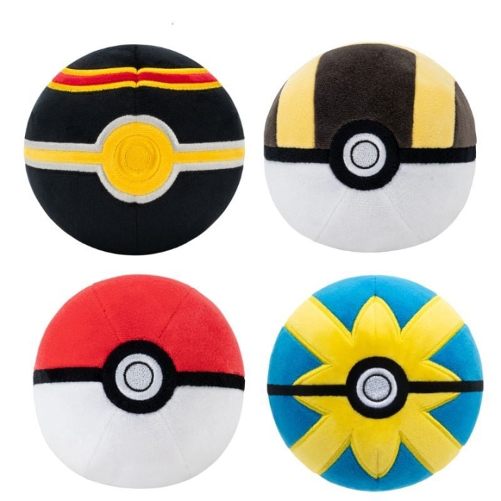 Pokémon Plush 10 cm Pokeball Ass CDU - (PKW3554-3) in the group TOYS, KIDS & BABY PRODUCTS / Toys / Figures, Miniatures & accessories at TP E-commerce Nordic AB (D19135)