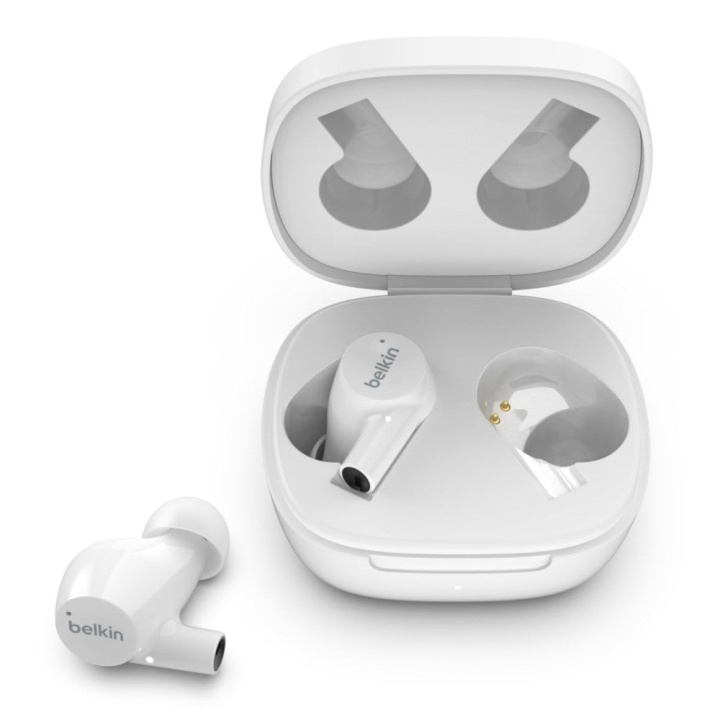 Belkin SOUNDFORM Rise True Wireless Earbuds in the group HOME ELECTRONICS / Audio & Picture / Headphones & Accessories / Headphones at TP E-commerce Nordic AB (D19146)