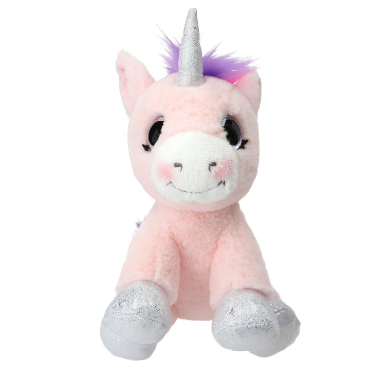 Ylvi Plush Unicorn Pink 21 cm - (0412278) in the group TOYS, KIDS & BABY PRODUCTS / Baby toys / stuffed animals at TP E-commerce Nordic AB (D19148)