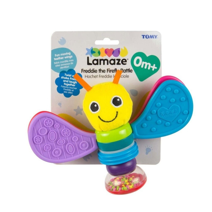 Lamaze Freddie The Firefly Rattle - (941-276361) in the group TOYS, KIDS & BABY PRODUCTS / Baby toys / Activity toys at TP E-commerce Nordic AB (D19159)