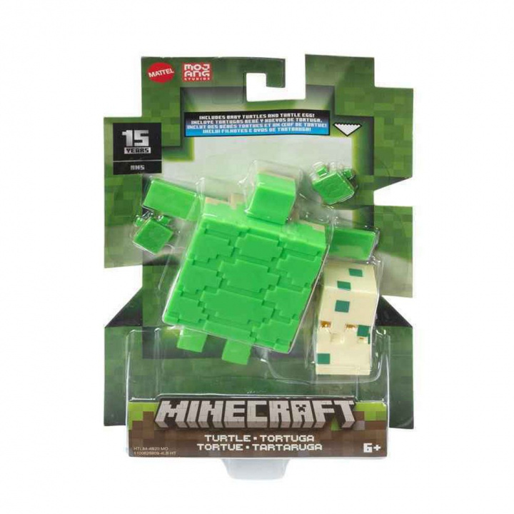 MINECRAFT Biome Builds - 8cm Turtle (HTL84) in the group TOYS, KIDS & BABY PRODUCTS / Toys / Figures, Miniatures & accessories at TP E-commerce Nordic AB (D19160)