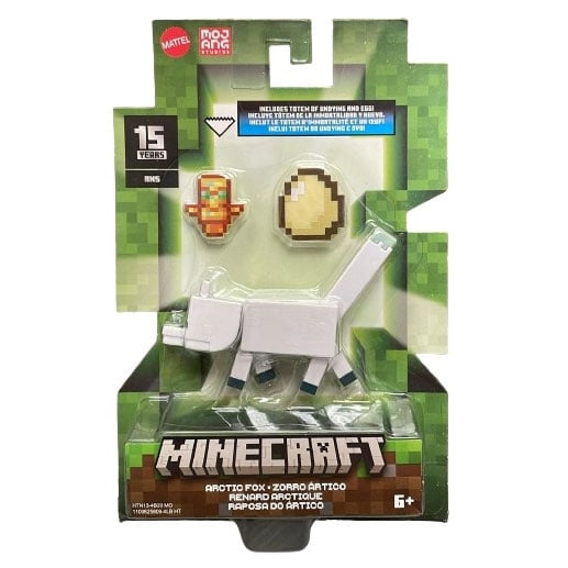 MINECRAFT Biome Builds - 8cm Arctic Fox (HTN13) in the group TOYS, KIDS & BABY PRODUCTS / Toys / Figures, Miniatures & accessories at TP E-commerce Nordic AB (D19161)