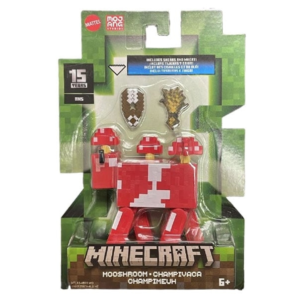 MINECRAFT Biome Builds - 8cm Mooshroom (HTL83) in the group TOYS, KIDS & BABY PRODUCTS / Toys / Figures, Miniatures & accessories at TP E-commerce Nordic AB (D19163)