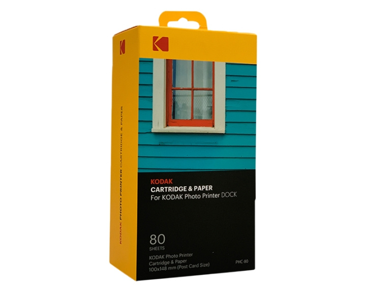 Kodak Cartridge 4x6 80-pack in the group HOME ELECTRONICS / Photo & Video / Photo equipment / Other at TP E-commerce Nordic AB (D19164)