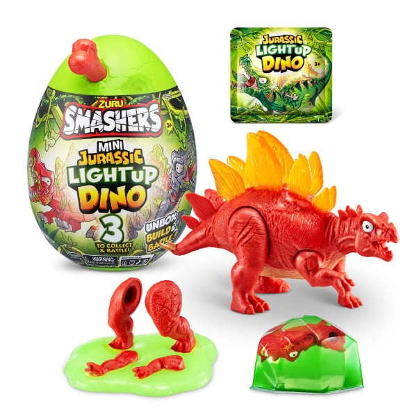 Smashers JURASSIC -SERIES 1 Mini Jurassic Light-Up Dino - (74107) in the group TOYS, KIDS & BABY PRODUCTS / Toys / Figures, Miniatures & accessories at TP E-commerce Nordic AB (D19170)