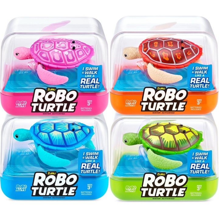 Roboalive Robo Alive – Robotic Turtles S1 (7192UQ1) in the group TOYS, KIDS & BABY PRODUCTS / Toys / Figures, Miniatures & accessories at TP E-commerce Nordic AB (D19171)
