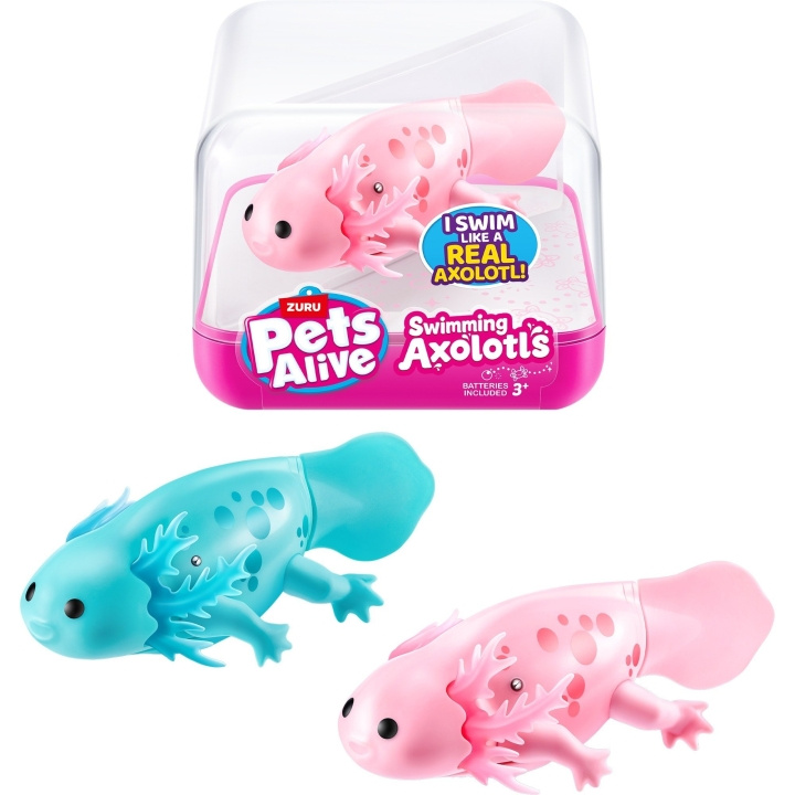 Pets Alive Swimming Axolotl (9556UQ1) in the group TOYS, KIDS & BABY PRODUCTS / Toys / Figures, Miniatures & accessories at TP E-commerce Nordic AB (D19178)