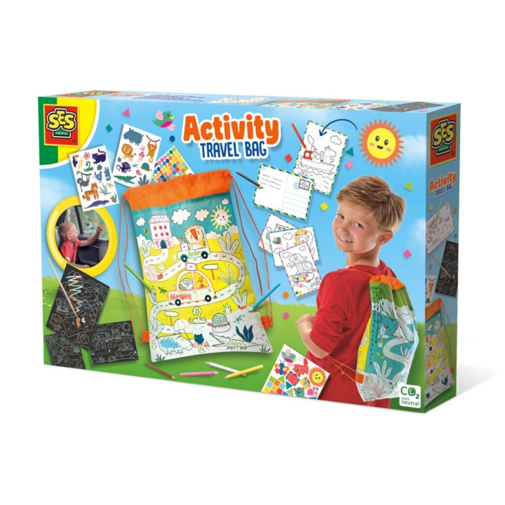 SES Creative Activity Travel Bag - (S02239) in the group TOYS, KIDS & BABY PRODUCTS / Baby toys / Activity toys at TP E-commerce Nordic AB (D19202)