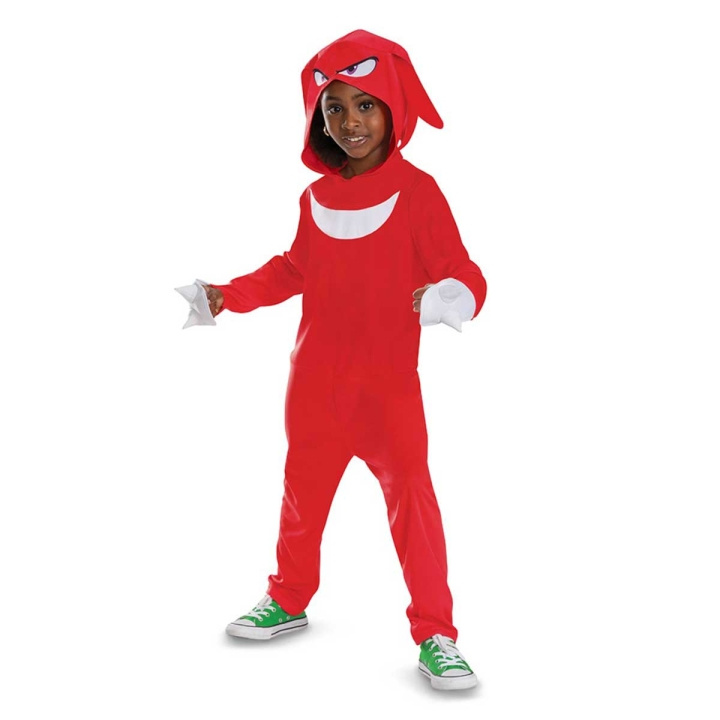 Disguise Sonic Fancy Dress - Knuckles (128 cm) in the group TOYS, KIDS & BABY PRODUCTS / Toys / Masquerade costumes at TP E-commerce Nordic AB (D19212)