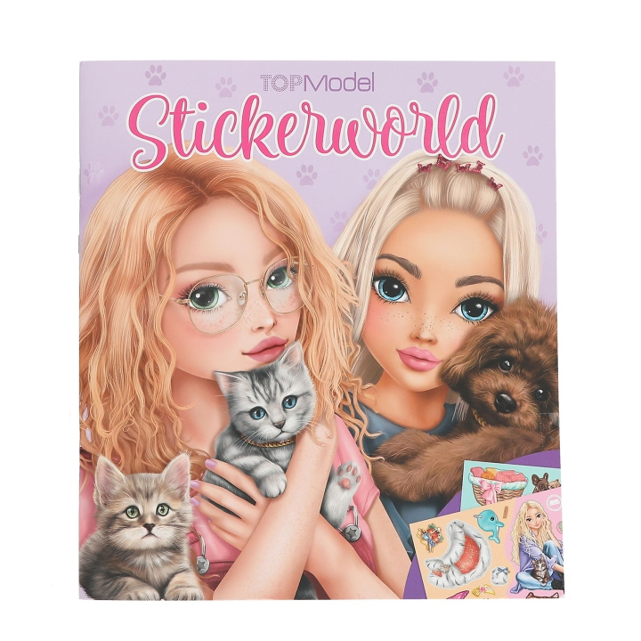 TOPModel Stickerworld KITTY and DOGGY - (0413571) in the group TOYS, KIDS & BABY PRODUCTS / Toys / Crafts at TP E-commerce Nordic AB (D19219)