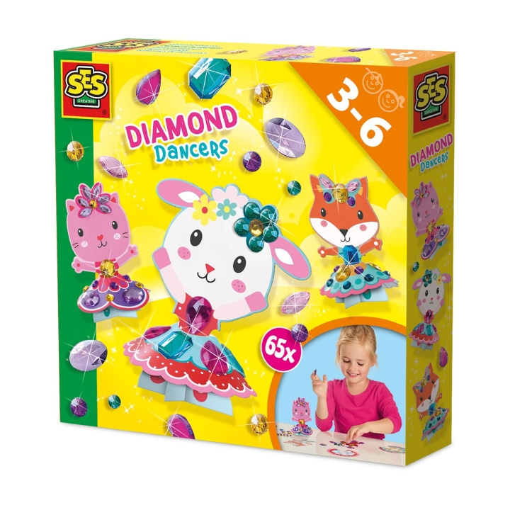 SES Creative Diamond Painting - Diamond Dancers (S14048) in the group TOYS, KIDS & BABY PRODUCTS / Toys / Crafts at TP E-commerce Nordic AB (D19220)