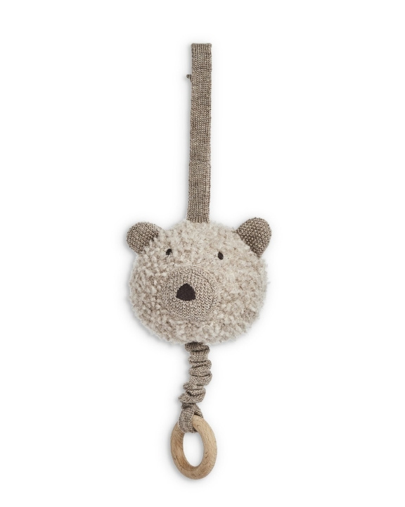 Smallstuff Music mobile, wool bouclé, nature melange (40011-41) in the group TOYS, KIDS & BABY PRODUCTS / Baby toys / stuffed animals at TP E-commerce Nordic AB (D19231)