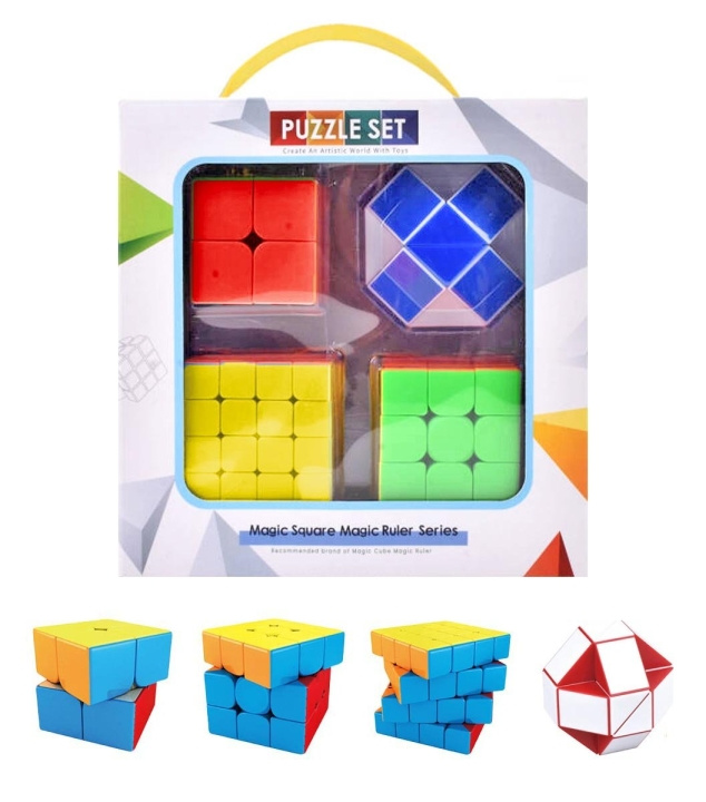 Vini Games Vini Game - Magic 3x Cube + ruler (31286) in the group TOYS, KIDS & BABY PRODUCTS / Toys / Toys at TP E-commerce Nordic AB (D19263)