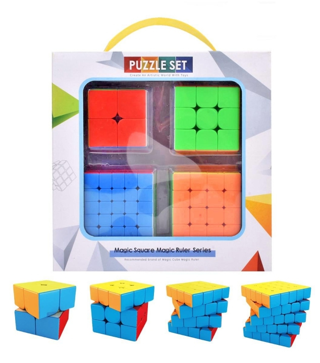 Vini Games Magic Cube Set of 4 (31287) in the group TOYS, KIDS & BABY PRODUCTS / Toys / Toys at TP E-commerce Nordic AB (D19264)
