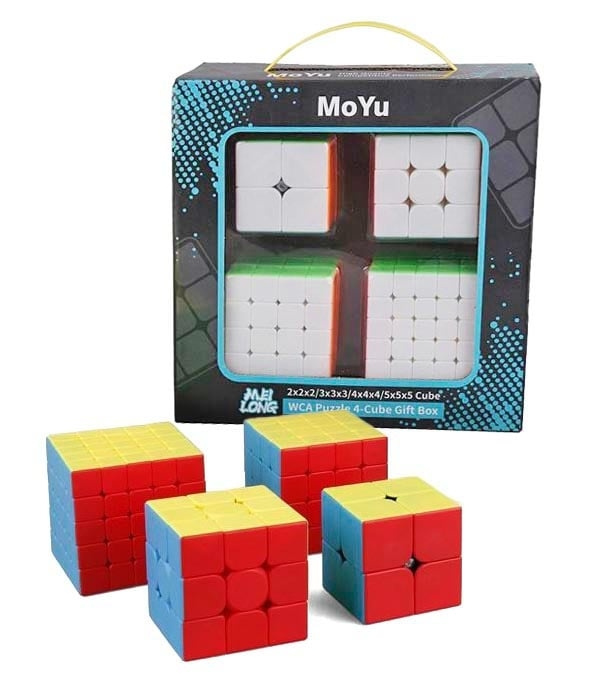 Vini Games Vini Game - Moyu 4-pcs Cube (31298) in the group TOYS, KIDS & BABY PRODUCTS / Toys / Toys at TP E-commerce Nordic AB (D19265)
