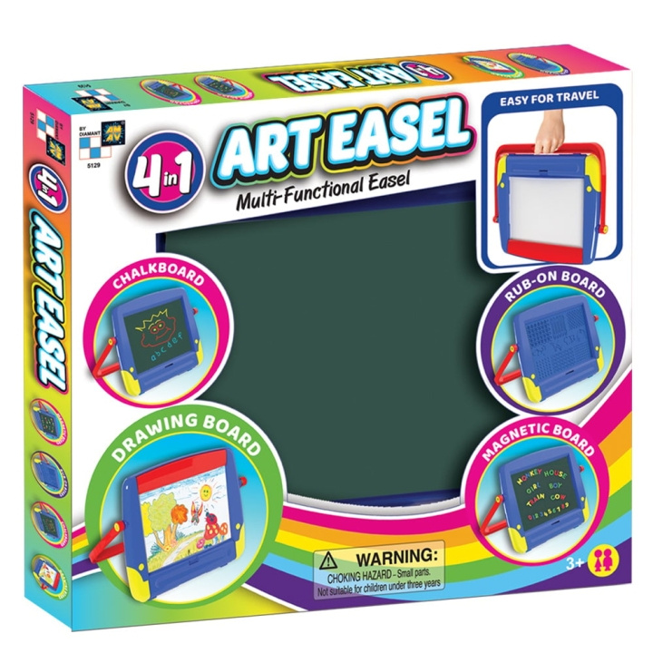 Diamantino 4-in-1 Drawing board - (107010) in the group TOYS, KIDS & BABY PRODUCTS / Toys / Draw & Count at TP E-commerce Nordic AB (D19270)