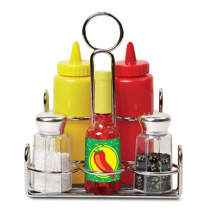 Melissa & Doug Condiment Set (19358) in the group TOYS, KIDS & BABY PRODUCTS / Toys / Little home & Role play at TP E-commerce Nordic AB (D19274)