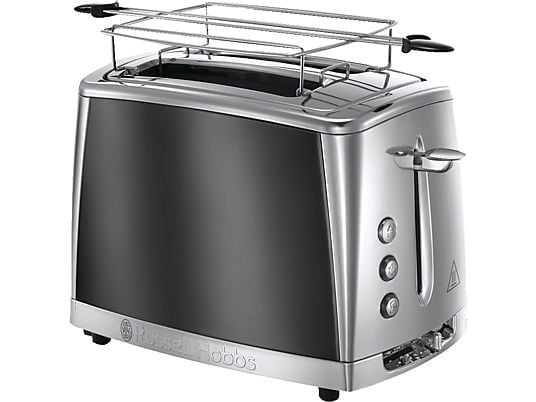 Russell Hobbs Luna 2 Slice Toaster - Moonlight Grey in the group HOME, HOUSEHOLD & GARDEN / Household appliances / Toasters & Bread grills / Toasters at TP E-commerce Nordic AB (D19297)