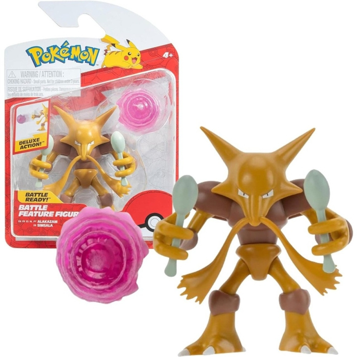 Pokémon Battle Feature Figure Alakazam - (PKW3036) in the group TOYS, KIDS & BABY PRODUCTS / Toys / Figures, Miniatures & accessories at TP E-commerce Nordic AB (D19300)