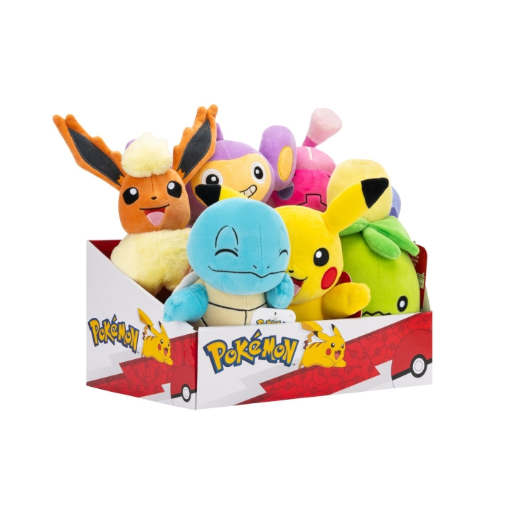 Pokémon Plush 20 CM Asst. (95217-21) in the group TOYS, KIDS & BABY PRODUCTS / Baby toys / stuffed animals at TP E-commerce Nordic AB (D19303)