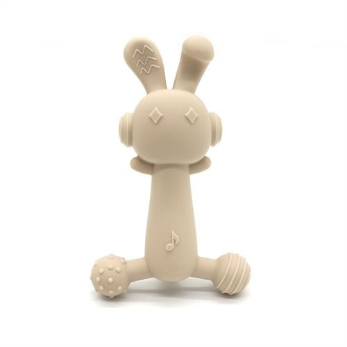 Magni Teether with tactile surfaces, beige - (5736) in the group TOYS, KIDS & BABY PRODUCTS / Baby Gadgets / Pacifiers & Teething toys at TP E-commerce Nordic AB (D19318)