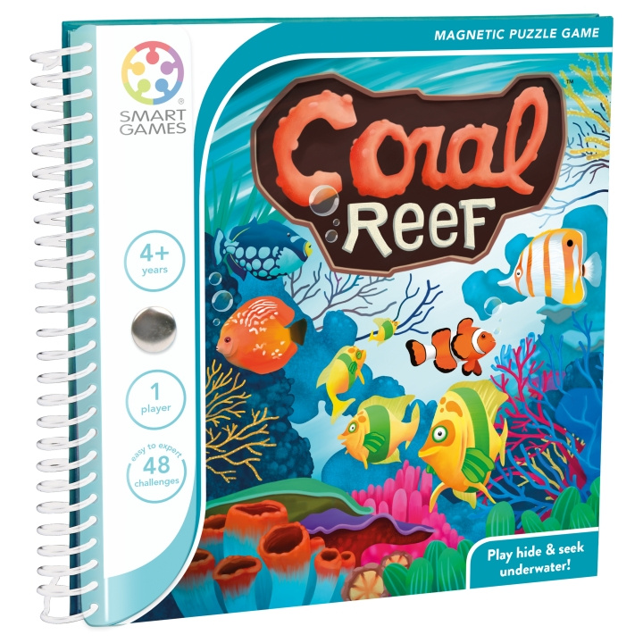Smart Games Magnetic Travel - Coral Reef (Nordic) (SG2209) in the group TOYS, KIDS & BABY PRODUCTS / Games / Board games at TP E-commerce Nordic AB (D19326)