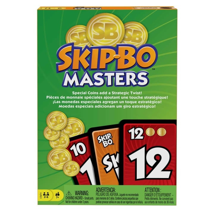Mattel Games Skip-Bo Masters (HJR21) in the group TOYS, KIDS & BABY PRODUCTS / Games / Card games at TP E-commerce Nordic AB (D19340)