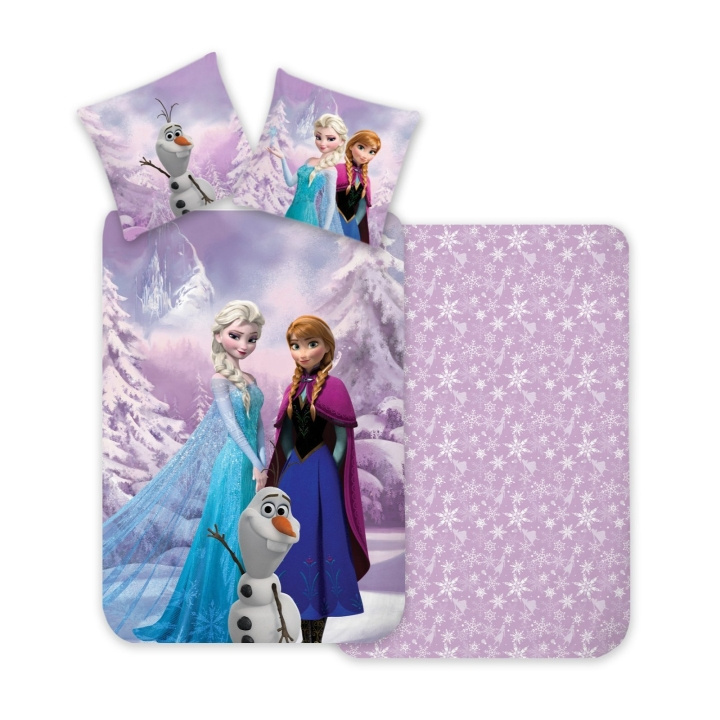 Disney Bed Linen - Junior Size 100x140 cm - Disney Frozen in the group TOYS, KIDS & BABY PRODUCTS / Children\'s textiles / Bedding at TP E-commerce Nordic AB (D19345)