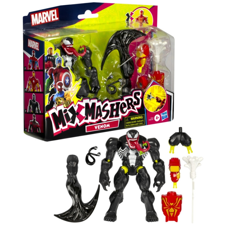 Marvel Spider-Man Venom Mix Mashers Action Figure (F9216) in the group TOYS, KIDS & BABY PRODUCTS / Toys / Figures, Miniatures & accessories at TP E-commerce Nordic AB (D19347)