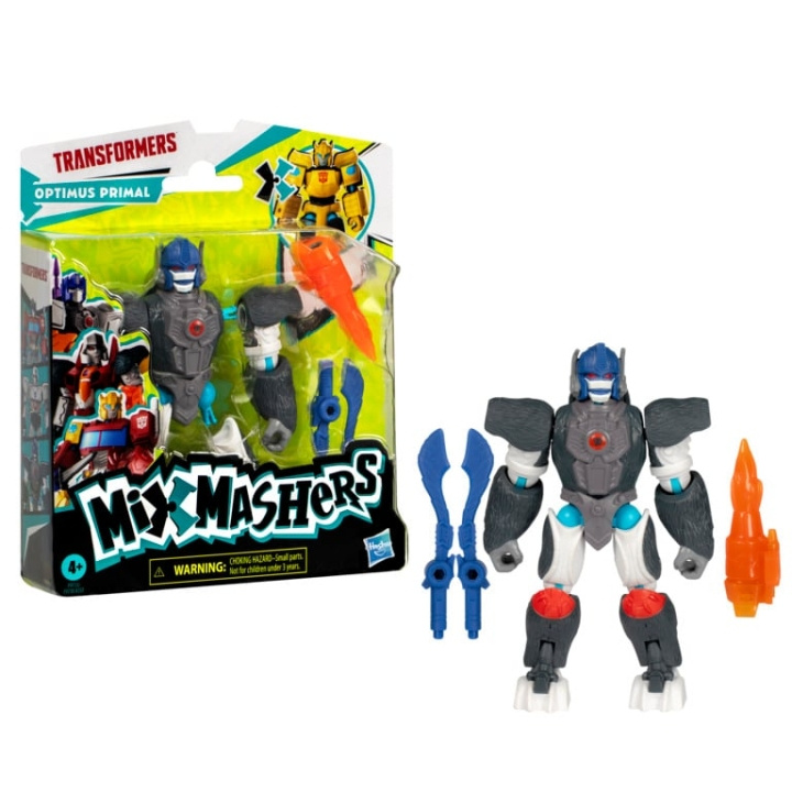 Transformers Mix Mashers Optimus Primal Action Figure (F97335X0) in the group TOYS, KIDS & BABY PRODUCTS / Toys / Figures, Miniatures & accessories at TP E-commerce Nordic AB (D19351)