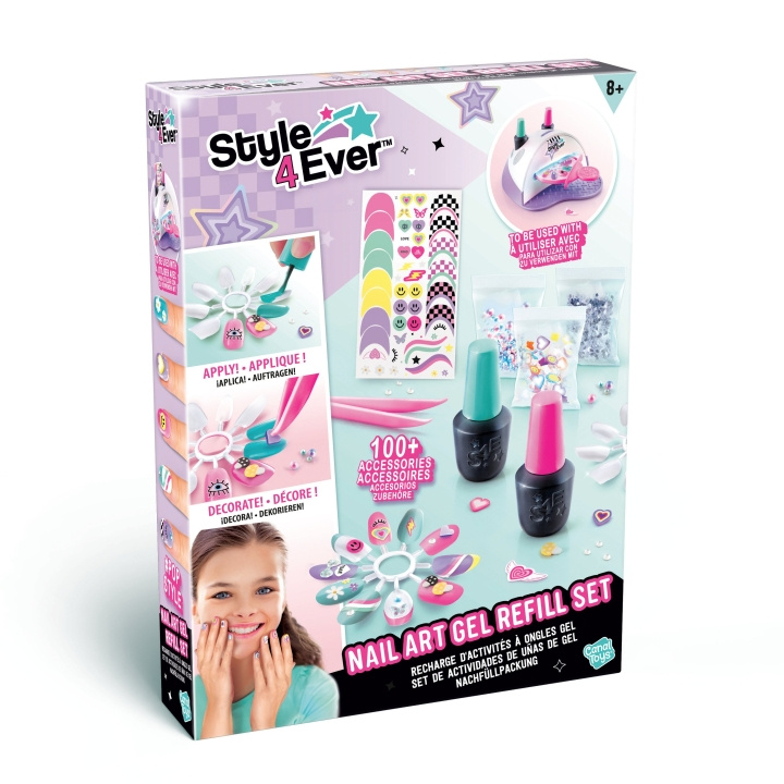 Style 4 Ever Nail Art Gel Refill Kit - (324) in the group TOYS, KIDS & BABY PRODUCTS / Toys / Crafts at TP E-commerce Nordic AB (D19368)