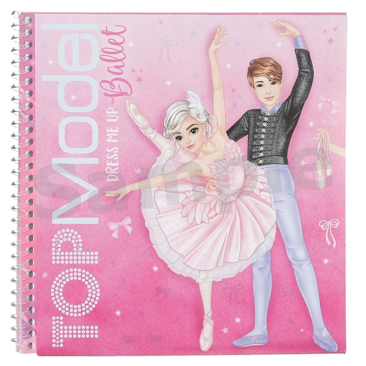 TOPModel Dress Me Up Stickerbook BALLET - (413611) in the group TOYS, KIDS & BABY PRODUCTS / Toys / Crafts at TP E-commerce Nordic AB (D19371)